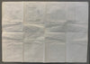 Canadian Department of Energy, Mines, and Resources Aeronautical Information Map (Double-Sided)