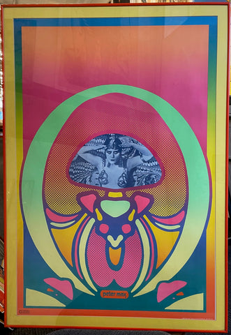 Link to  Peter Max Cleopatra Framed PosterU.S.A., 1967  Product