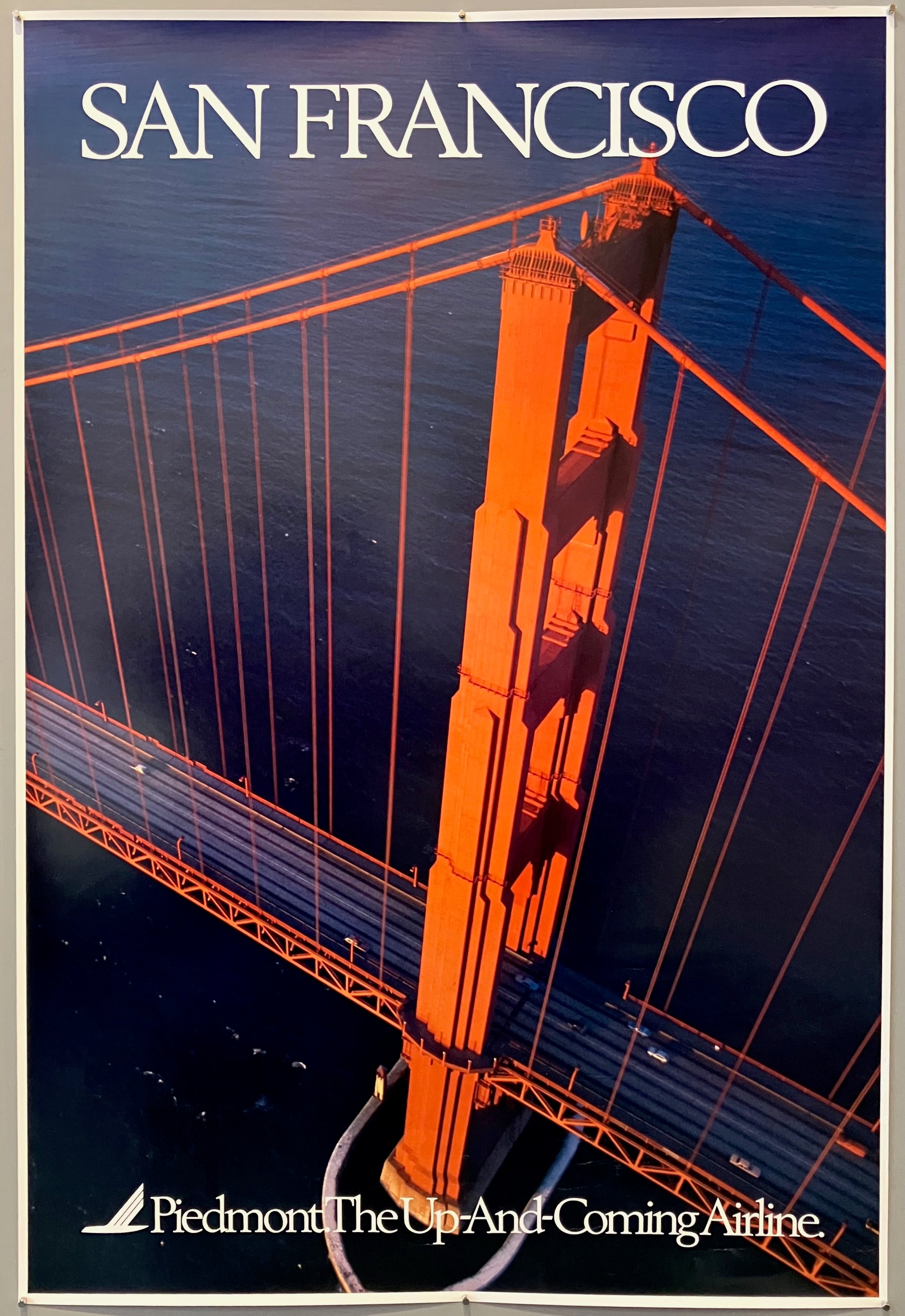Piedmont Airlines San Francisco Poster Poster Museum