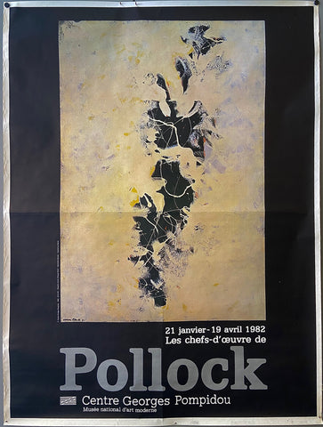 Link to  Pollock Centre Georges Pompidou PosterFrance, 1982  Product