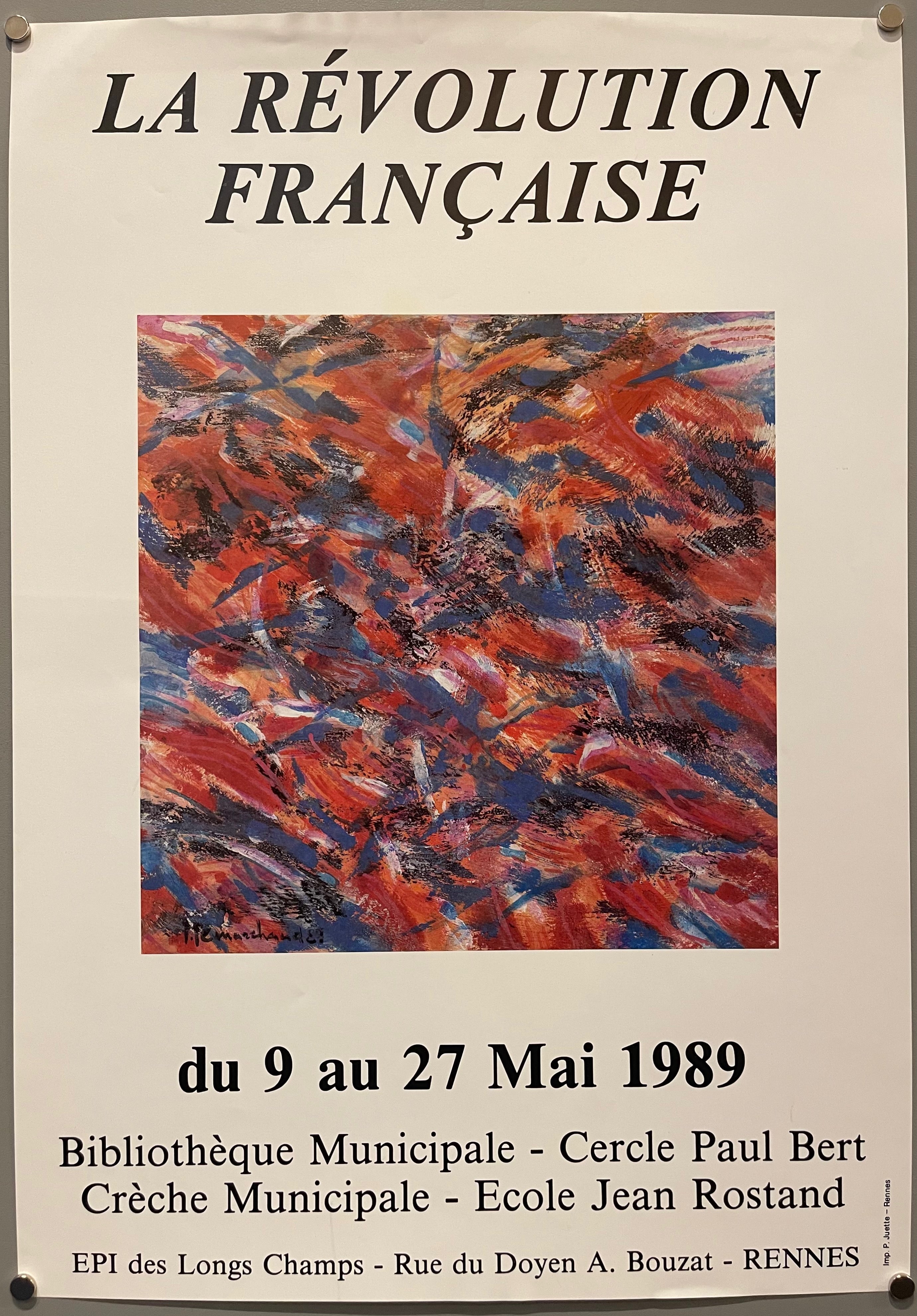La Révolution Française Poster