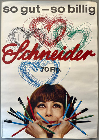 Link to  Schneider PosterGermany, c. 1960s  Product