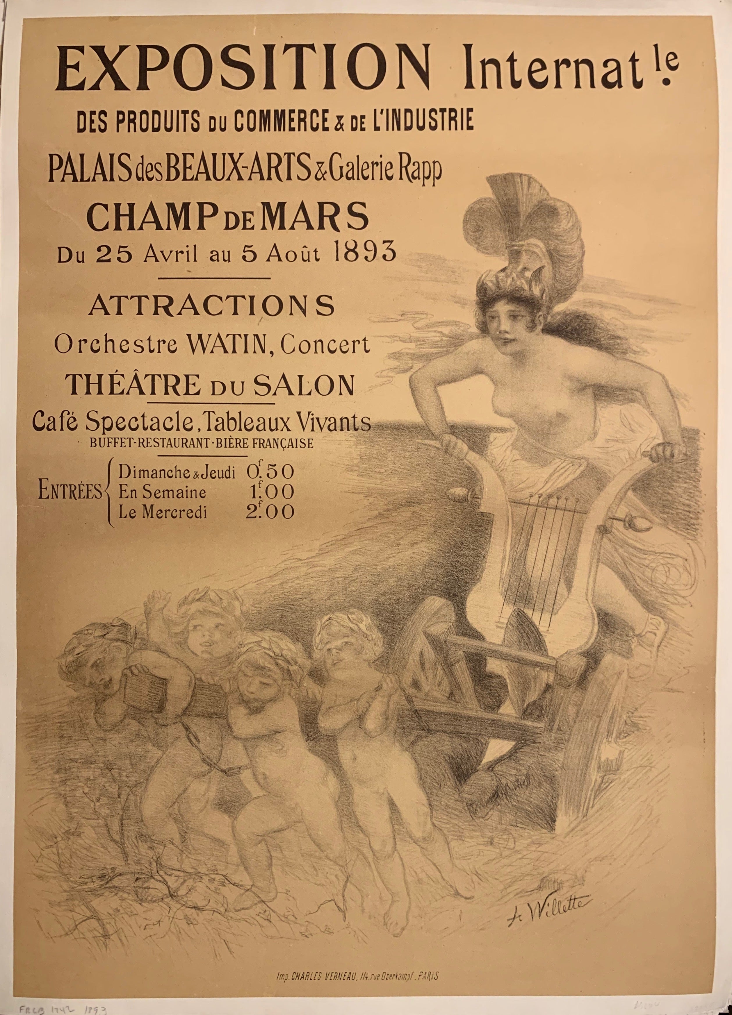 Exposition Internationale Poster