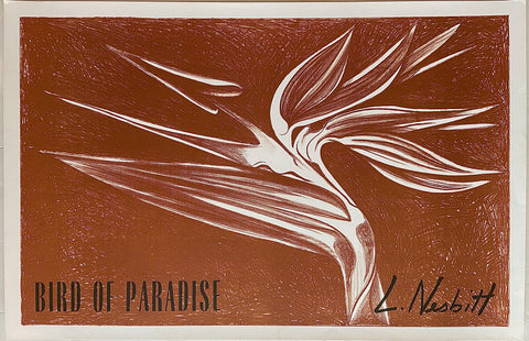 Link to  Bird of Paradise L. Nesbitt Print #01U.S.A., c. 1970  Product