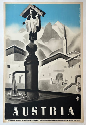 Link to  Austria Travel PosterAustria, c. 1940  Product