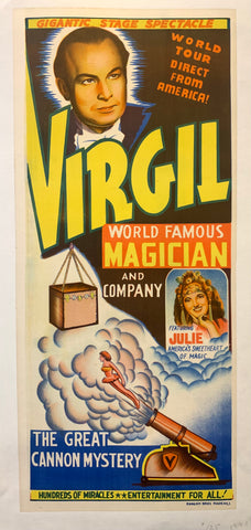 Link to  Virgil the World Famous Magician PosterAustralia, c. 1950s  Product