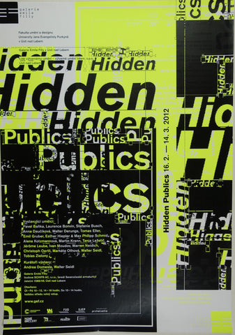 Link to  Hidden PublicsCzech Republic, 2012  Product