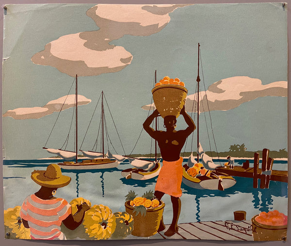 Bananas and Boats Print – Poster Museum