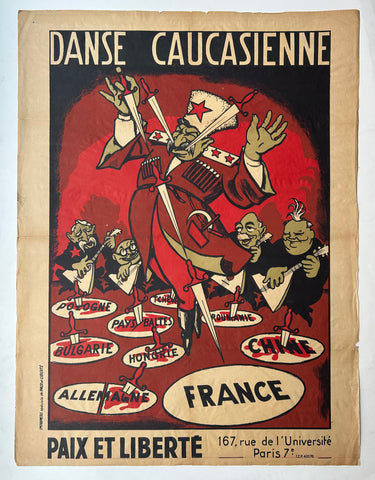 Link to  Danse Caucasienne PosterFrance, c. 1951  Product