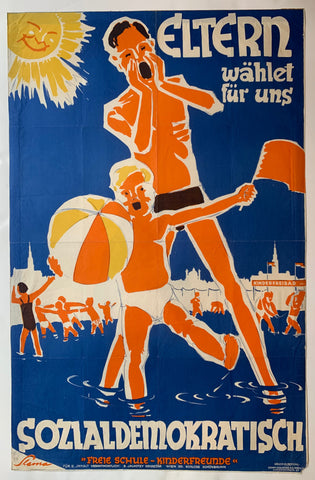 Link to  Sozialdemokratisch Austria PosterAustria, c. 1930s  Product