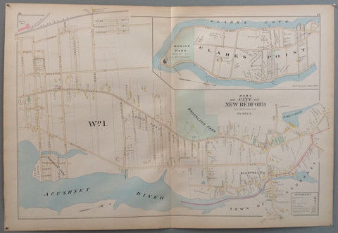 Link to  Clark's Point - part of city of New BedfordU.S.A 1895  Product