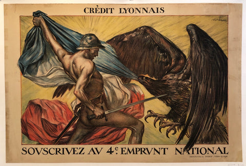 Link to  Crédit Lyonnais PosterFrance, c. 1917  Product