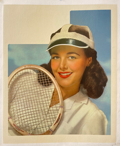 Link to  Tennis Girl PosterU.S.A., 1950s  Product