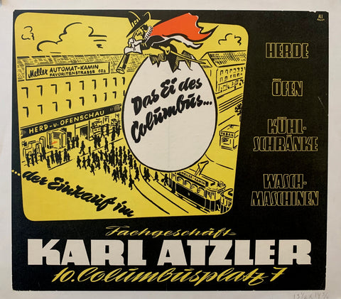 Link to  Karl Atzler Poster ✓Germany, c. 1950s  Product