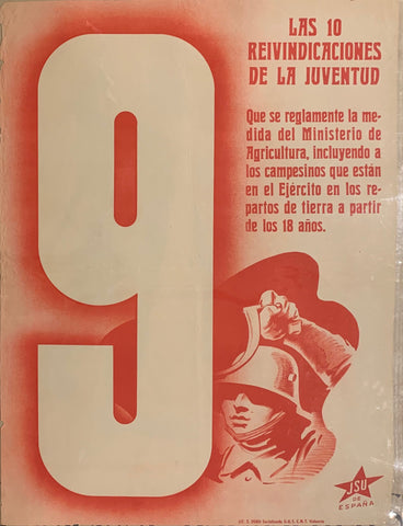 Link to  9/Las 10 Reivindicaciones PosterSpain, 1936  Product