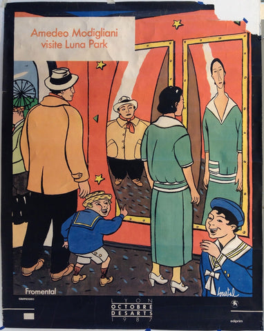 Link to  Amedeo Modigliani viste Luna Park1987  Product