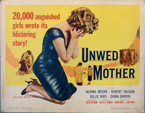 Link to  Unwed Mother PosterU.S.A FILM, 1958  Product