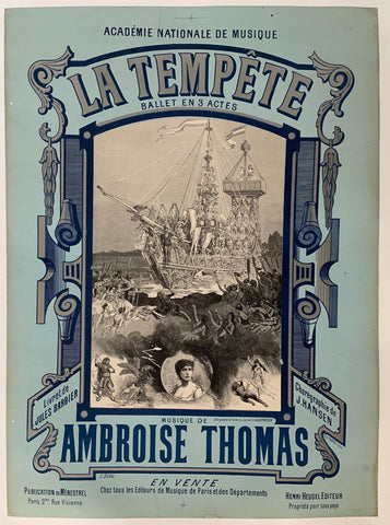 Link to  La Tempête Balllet Print ✓France, c. 1880  Product