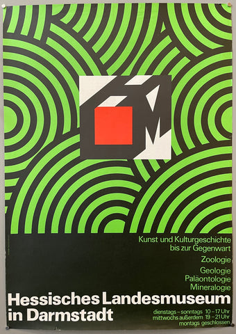Link to  Hessisches Landesmuseum in Darmstadt PosterGermany, c. 1970  Product