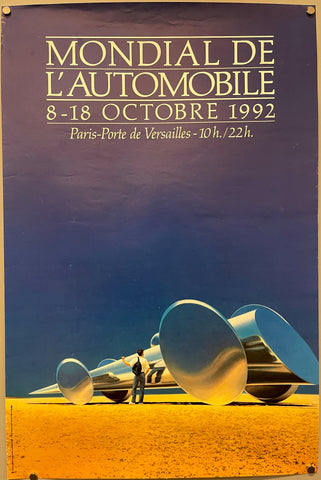 Link to  Mondial de l'Automobile 1992 PosterFrance, 1992  Product