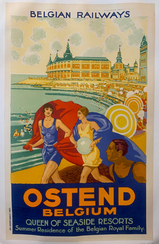 Link to  Ostend Belgium Poster ✓France, c. 1935  Product