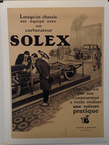 Link to  Solex AdvertisementFrance, C. 1920s  Product