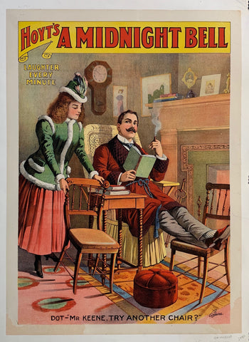 Link to  Hoyt's A Midnight Bell "Mr. Keene, Try Another Chair?"c. 1889  Product