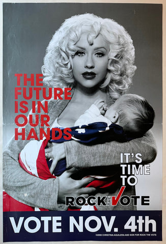 Link to  Rock The Vote PosterUSA, 2008  Product