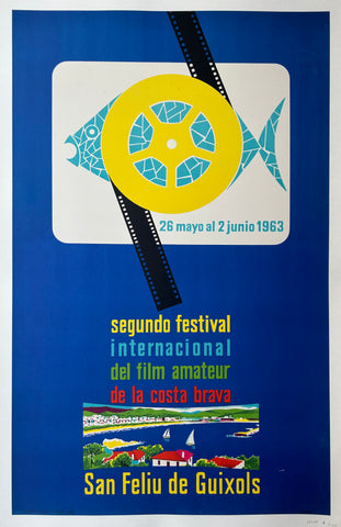 Link to  San Feliu de Guixols PosterSpain, 1963  Product
