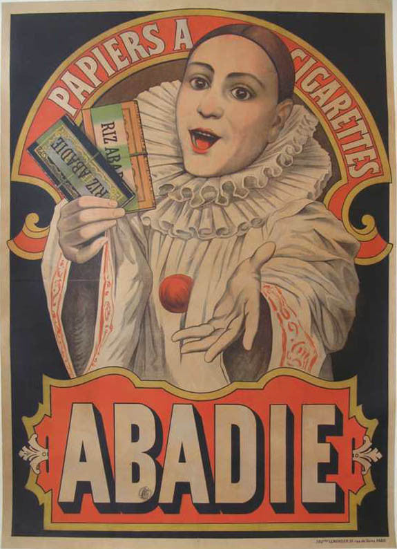 french clown poster