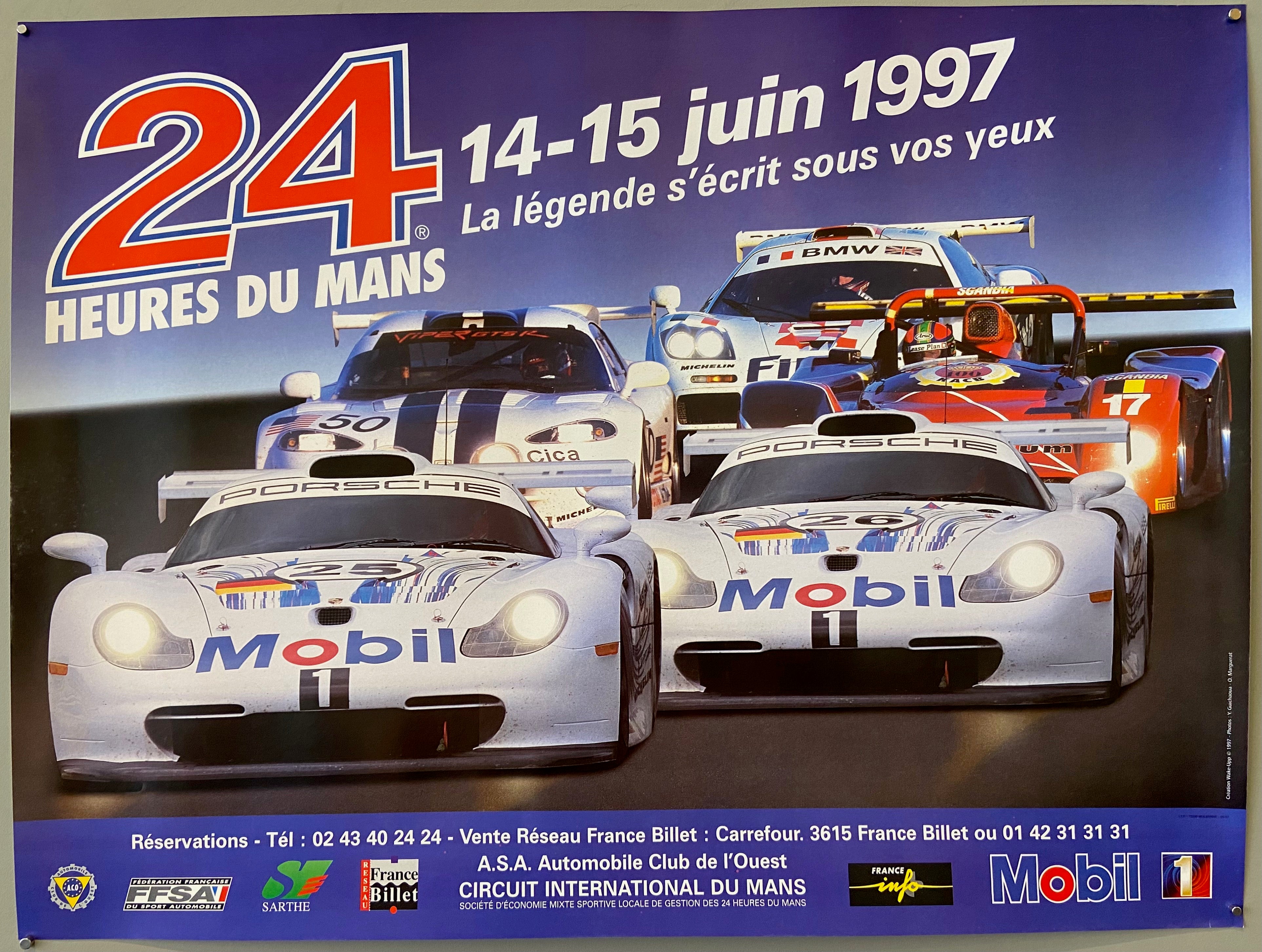 poster of a racecar competition