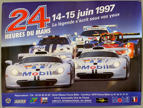Link to  24 Heures du Mans 1997 PosterFrance, 1997  Product