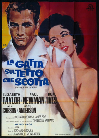 Link to  La Gatto Sul Tetto Che Scotta Film PosterItaly, 1958  Product