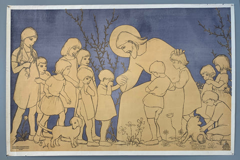 Link to  Jesus With Children PosterAustria, 1919  Product