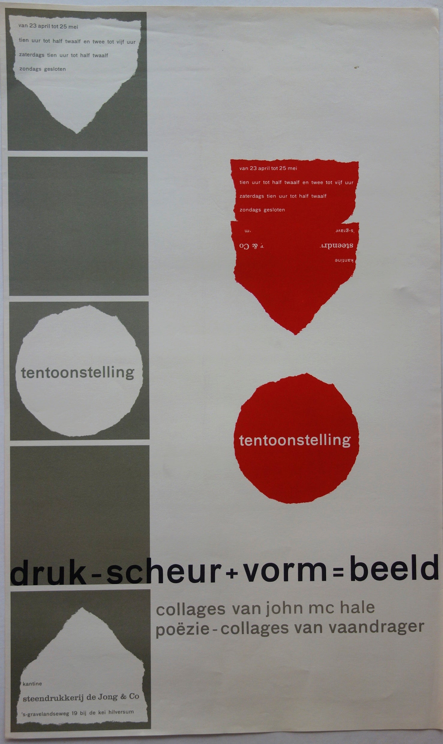 Tentoonstelling: Druk-Scheur + Vorm = Beeld