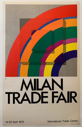 Link to  Milan Trade Fair Poster ✓Italy, 1976  Product