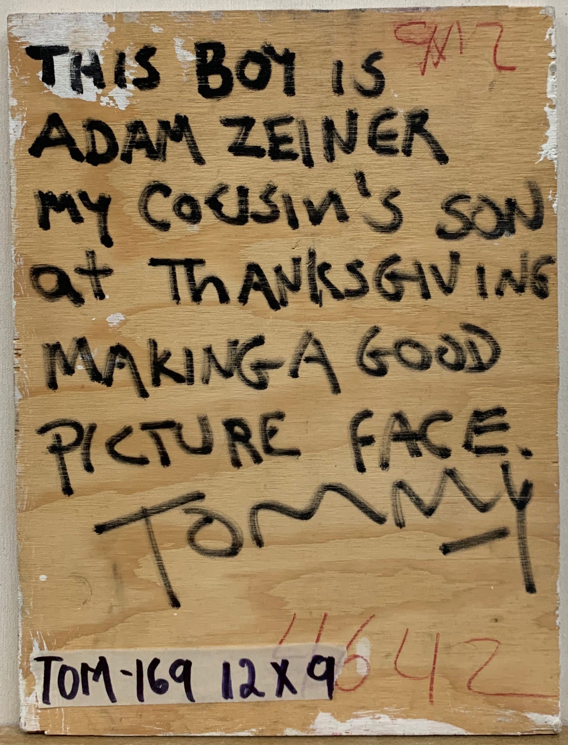 Adam Zeiner #169 Tommy Cheng Painting – Poster Museum