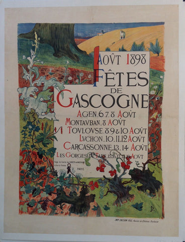 Link to  Fetes De GascogneFrance c. 1898  Product