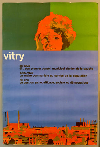 Link to  Vitry-sur-Seine PosterFrance, 1975  Product