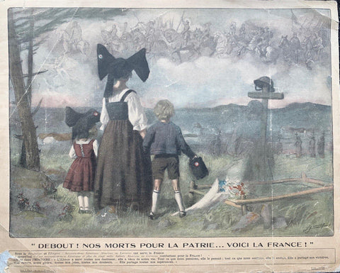 Link to  Debout! Nos Morts Pour la Patrie... Voici La France!France, C. 1914  Product