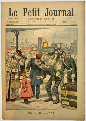 Link to  Le Petit Journal - "Un Colis Vivant"France, C. 1900  Product