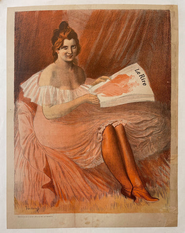Link to  Le Rire Oswald Heidbrinck Poster ✓France, c.1895  Product
