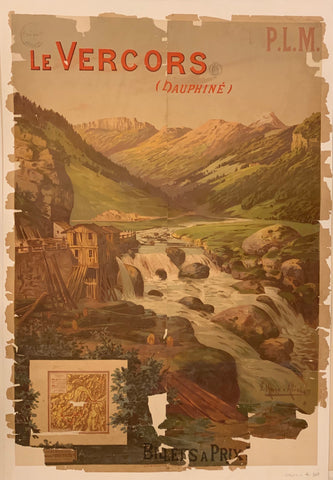 Link to  Le Vercors Poster ✓France, c. 1895  Product