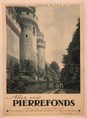 Link to  Allez Voir Pierrefonds Poster ✓France, c. 1910  Product