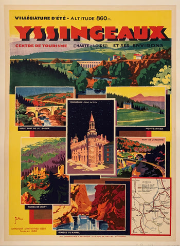 Link to  Yssingeaux Poster ✓France, c. 1940  Product