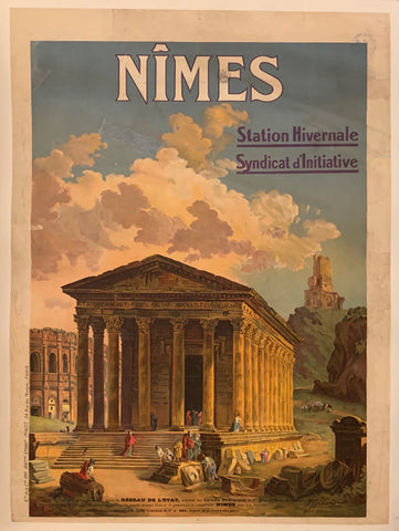 Link to  Nimes Poster ✓France, c. 1920  Product