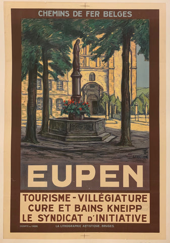 Link to  Eupen Poster ✓Belgium, c. 1935  Product