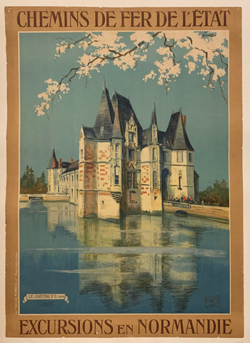 Link to  Excursions en Normandie Poster ✓France, c. 1930  Product