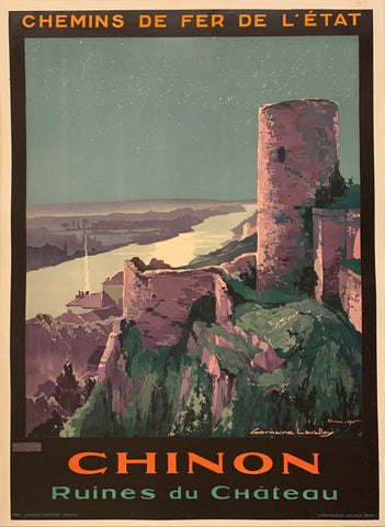 Link to  Chinon Poster ✓France, 1927  Product