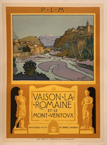 Link to  Vaison La Romaine Poster ✓France, c. 1925  Product